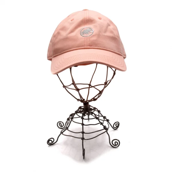 マムートMAMMUT マンモスロゴ刺繍ベースボールキャップ ピンクベージュL/XL K-102484_005