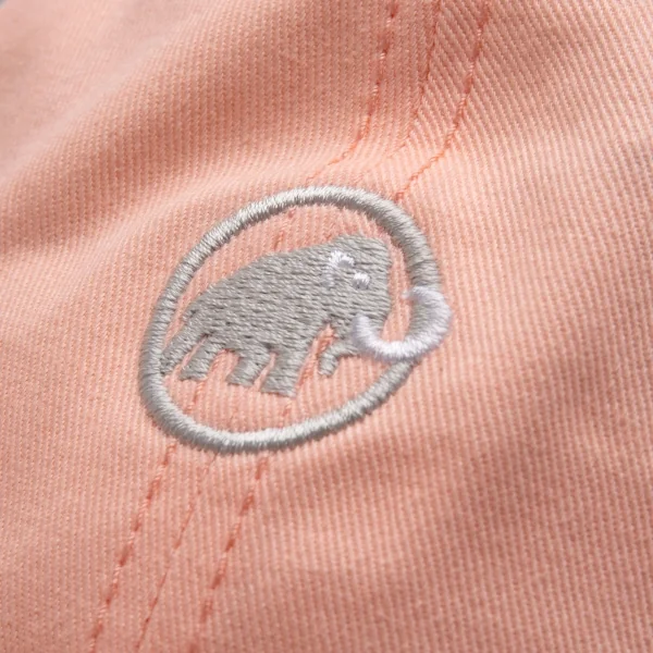 マムートMAMMUT マンモスロゴ刺繍ベースボールキャップ ピンクベージュL/XL K-102484_006