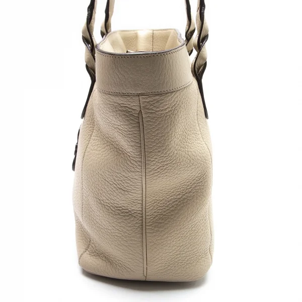 ロエベLOEWE フスタ アナグラムレザートートバッグ ベージュ K-102505_005
