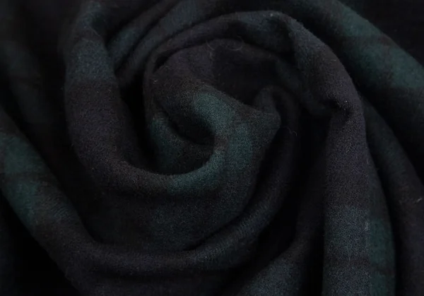 マドモアゼルノンノMademoiselle NON NO ブラックウォッチクロップドワイドパンツ 紺緑黒L K-102512_011