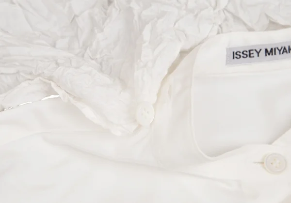 ISSEY MIYAKE Cauliflower Collar Long Sleeve Shirt K-102531_005