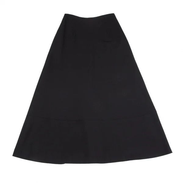COMME des GARCONS Wool Switching Flare Skirt K-102565_002