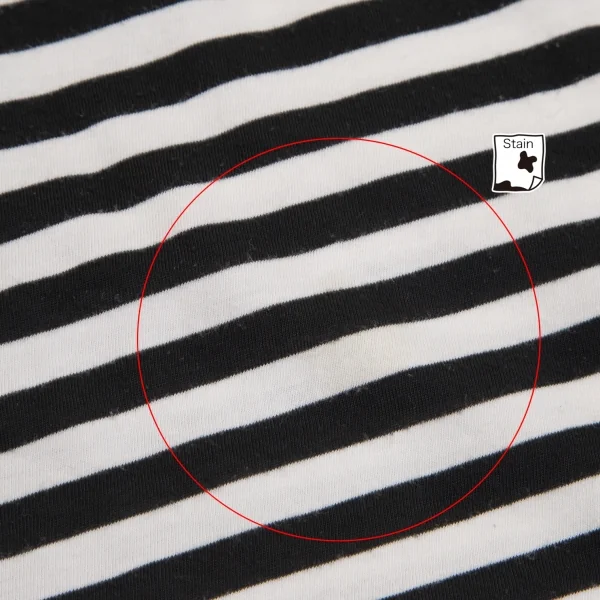 サイトs'yte コットンボーダーヘンリーネックロングカットソー 白黒S K-102585_012