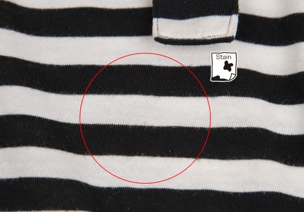 サイトs'yte コットンボーダーヘンリーネックロングカットソー 白黒S K-102585_004