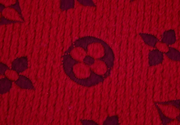 ルイヴィトンLouis Vuitton M72432 LV エシャルプ ロゴマニア マフラー 赤 K-102642_004