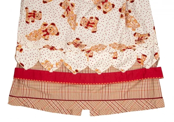 PINK HOUSE Bears Printed Half Wrap Layer Design Skrit K-102694_006