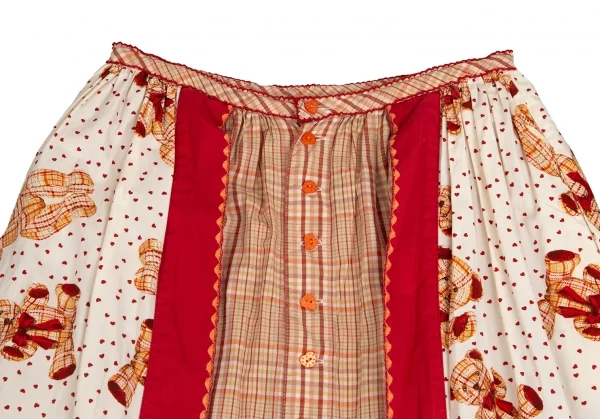 PINK HOUSE Bears Printed Half Wrap Layer Design Skrit K-102694_008