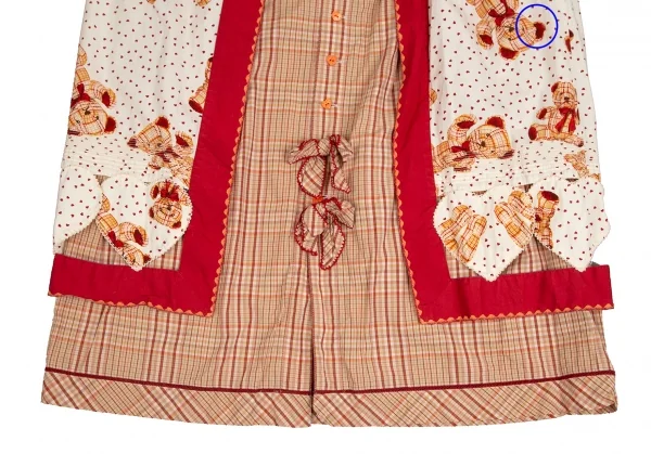 PINK HOUSE Bears Printed Half Wrap Layer Design Skrit K-102694_011