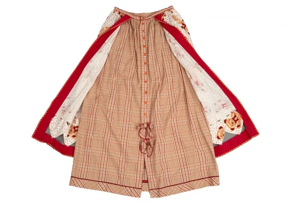 PINK HOUSE Bears Printed Half Wrap Layer Design Skrit K-102694_016