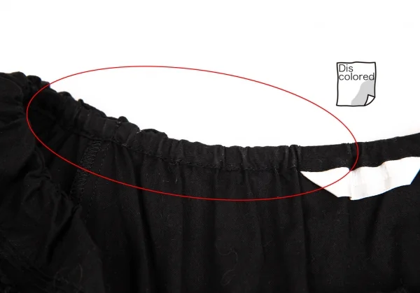 ピンクハウスPINK HOUSE ラビットストロベリー刺繍フリル半袖チュニック 黒M位 K-102697_004