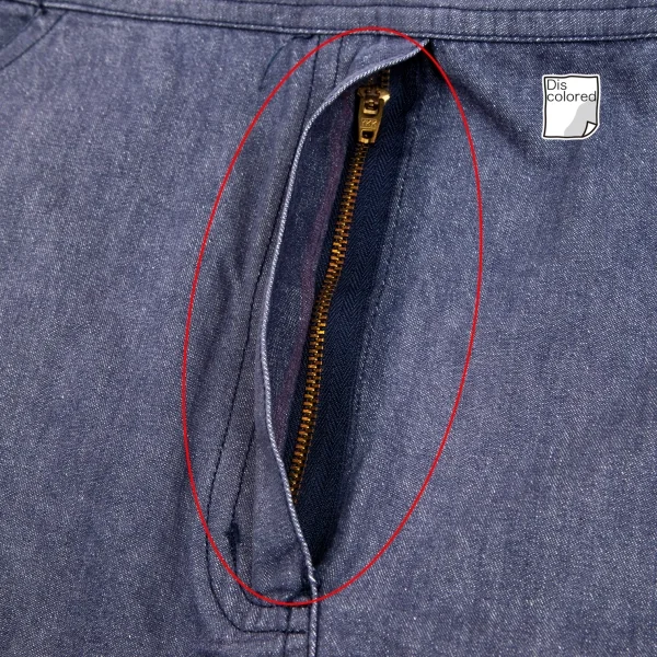 ピンクハウスPINK HOUSE 裾ロゴプリントワッペン貼り付けデニムジャンパーロングスカート インディゴM位 K-102700_012