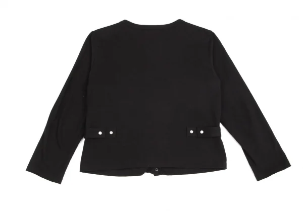 アニエスベーagnes b. メニースナップボタンカーディガン 黒3 K-102733_014