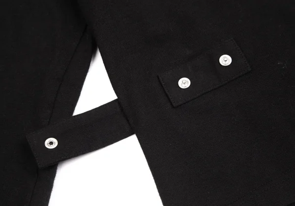 アニエスベーagnes b. メニースナップボタンカーディガン 黒3 K-102733_015
