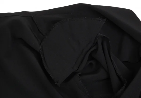 アニエスベーagnes b. ポリウエストコード4Bジャケット 黒3 K-102734_012