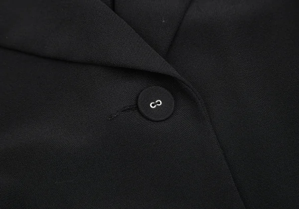 アニエスベーagnes b. ポリウエストコード4Bジャケット 黒3 K-102734_005