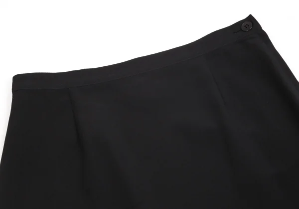 アニエスベーagnes b. ポリ台形スカート 黒36 K-102735_003