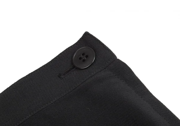 アニエスベーagnes b. ポリ台形スカート 黒36 K-102735_004