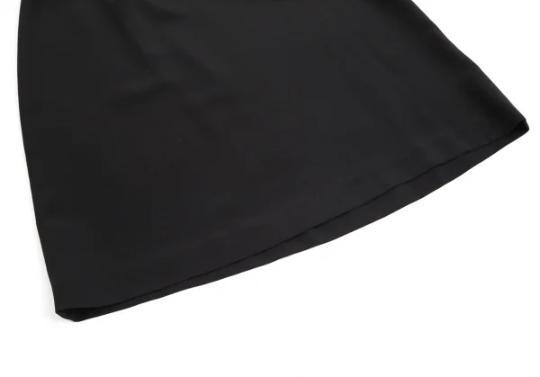 アニエスベーagnes b. ポリ台形スカート 黒36 K-102735_006