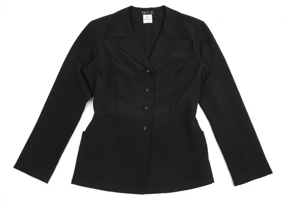 アニエスベーagnes b. ポリ4Bセットアップスーツ 黒38 K-102736_003