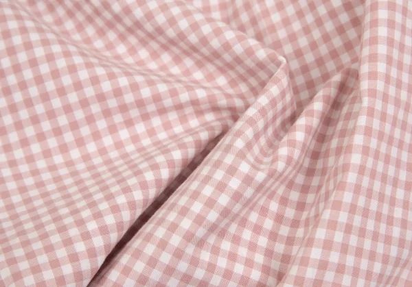 マドモアゼルノンノンMademoiselle NON NON ギンガムチェック長袖シャツ 白ピンク40L K-102750_014