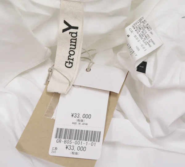 Ground Y Cotton Switching Long Length Shirt K-102767_019