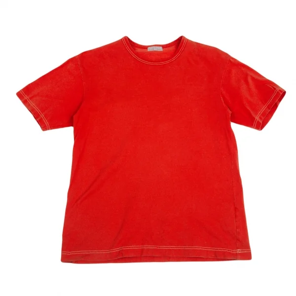 COMME des GARCONS HOMME Wihte stitched T-shirt Orange S-M K-102769_001