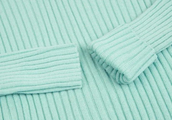 ジャンポールゴルチエ ファムJean Paul GAULTIER FEMME ウールセーラーネックリブニットセーター ミントグリーン40 K-102792_010