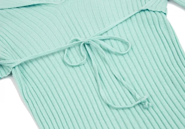 ジャンポールゴルチエ ファムJean Paul GAULTIER FEMME ウールセーラーネックリブニットセーター ミントグリーン40 K-102792_008