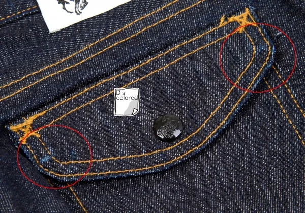 リーLee RIDERS バックポケットデザインジーンズ インディゴ32 K-102802_010