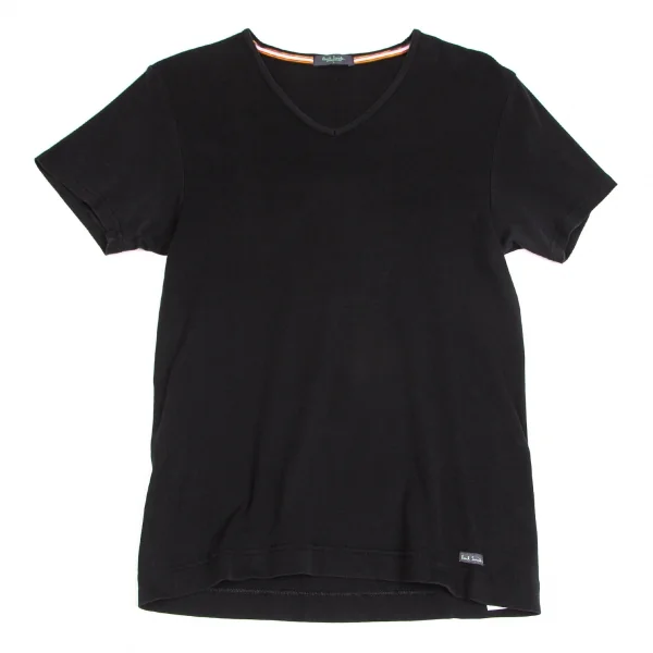 ポールスミス Paul Smith UNDER WEAR コットンVネックTシャツ 黒L K-102804_001