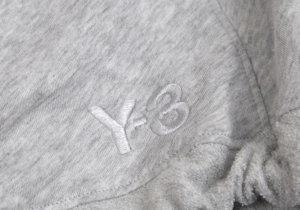 ワイスリーY-3 バック3ストライプ裾絞りスウェットタンクトップ グレーM K-102812_010