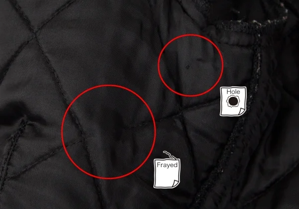 ジュンヤワタナベマンピンク コムデギャルソンJUNYA WATANABE MAN PINK COMME des GARCONS ウールモヘヤ裏キルティング裁ち切りデザインジャケット 黒S K-102815_012