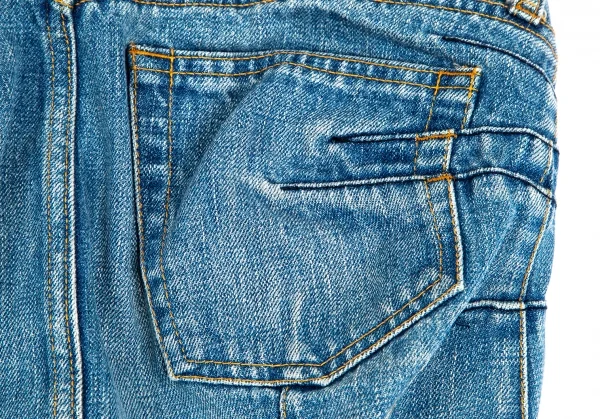 ジュンヤワタナベ コムデギャルソンJUNYA WATANABE COMME des GARCONS 切替デザインウォッシュドデニムスカート インディゴS K-102836_013