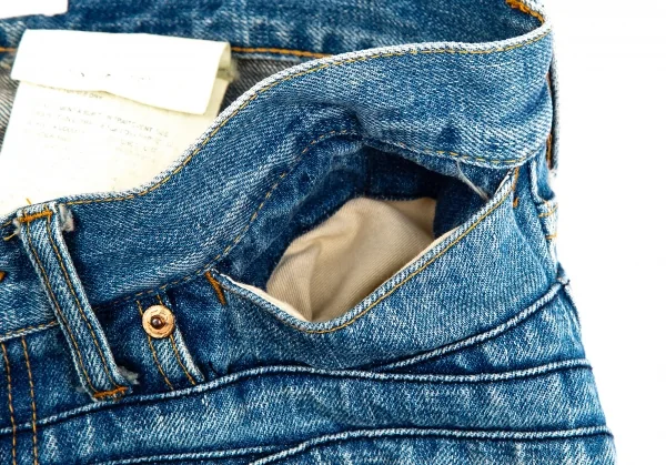 ジュンヤワタナベ コムデギャルソンJUNYA WATANABE COMME des GARCONS 切替デザインウォッシュドデニムスカート インディゴS K-102836_007