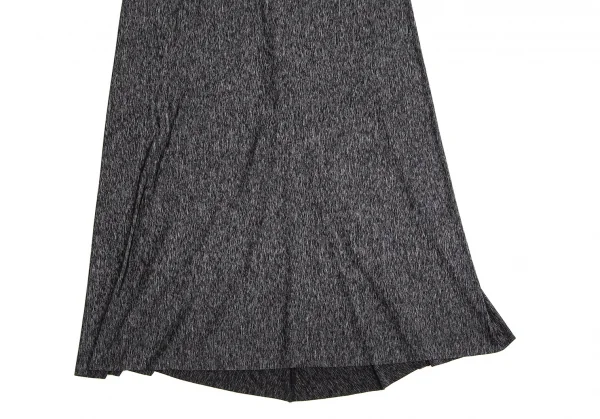 イッセイミヤケ フェットISSEY MIYAKE FETE ストレッチメランジチューブトップワンピース チャコール3 K-102839_004