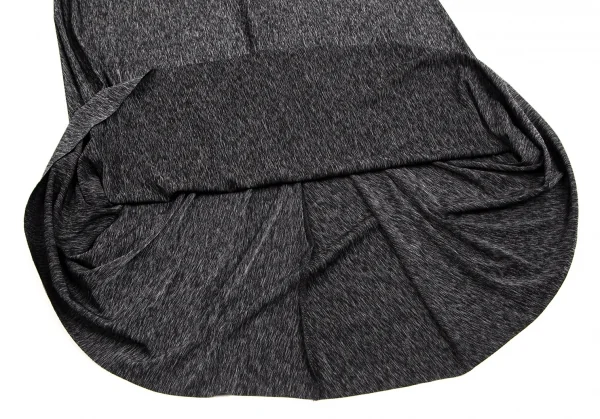 イッセイミヤケ フェットISSEY MIYAKE FETE ストレッチメランジチューブトップワンピース チャコール3 K-102839_006