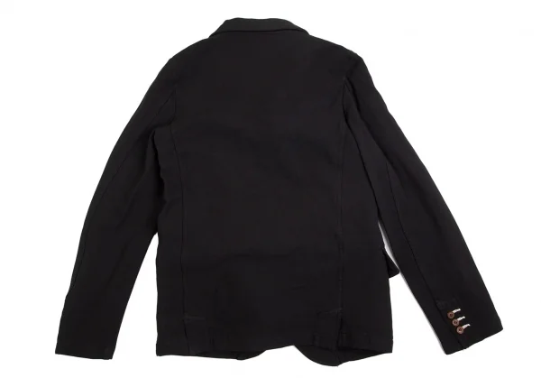 コムデギャルソン オムプリュスCOMME des GARCONS HOMME PLUS エステルラウンドカラージャケット 黒XS K-102885_011