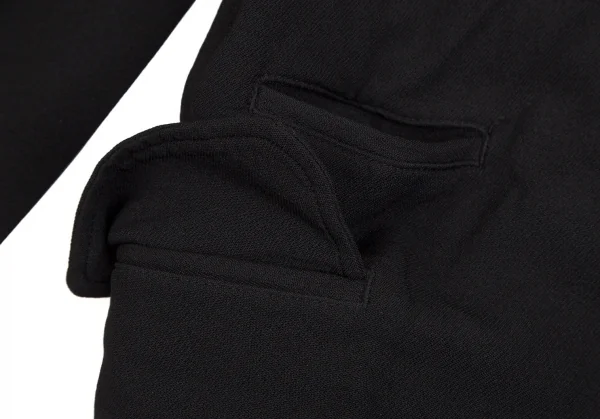 コムデギャルソン オムプリュスCOMME des GARCONS HOMME PLUS エステルラウンドカラージャケット 黒XS K-102885_009