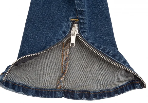 ディーゼルDIESEL ジップデザインストレッチスキニーデニムパンツ インディゴ25 K-102913_013