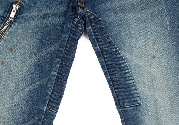 ディーゼルDIESEL ジップデザインストレッチスキニーデニムパンツ インディゴ25 K-102913_009