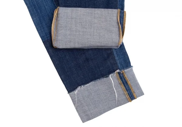 ディースクエアードDSQUARED2 Cool guy jean クールガイフロントワッペンストレッチスキニーデニムパンツ インディゴ46 K-102914_011