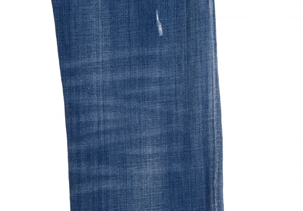 ディースクエアードDSQUARED2 Cool guy jean クールガイフロントワッペンストレッチスキニーデニムパンツ インディゴ46 K-102914_016