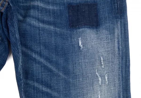 ディースクエアードDSQUARED2 Cool guy jean クールガイフロントワッペンストレッチスキニーデニムパンツ インディゴ46 K-102914_008