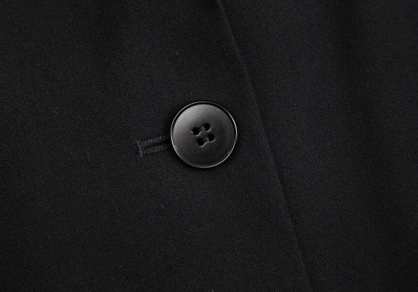 アニエスベーagnes b. ポリジョーゼット3Bジャケット 黒38 K-102950_006