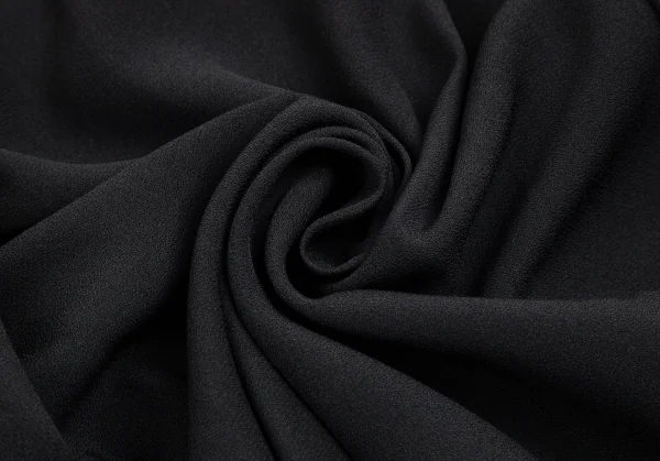 アニエスベーagnes b. ポリジョーゼットプリーツスカート 黒38 K-102951_010