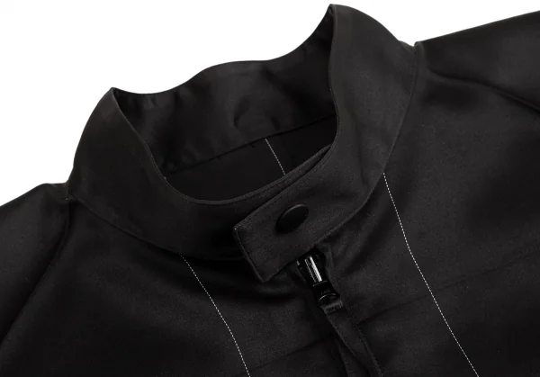 イッセイミヤケISSEY MIYAKE 132 5. リバーシブルステッチ折り畳みブルゾン 黒2 K-102970_005