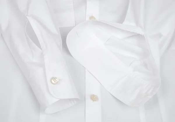 レギュレーション ヨウジヤマモトREGULATION yohji yamamoto コットンブロードリボンパッチシャツ 白1 K-103046_010