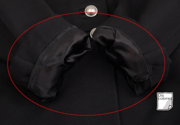 ケンゾーKENZO ウールメタルボタンショールカラーロングコート 黒38 K-103064_010