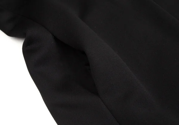 ケンゾーKENZO ウールメタルボタンショールカラーロングコート 黒38 K-103064_012