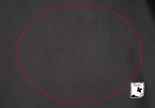 トリココムデギャルソンtricot COMME des GARCONSウールナイロンヘリンボーンサイドつまみデザインショートPコート ダークグレーM K-103066_012